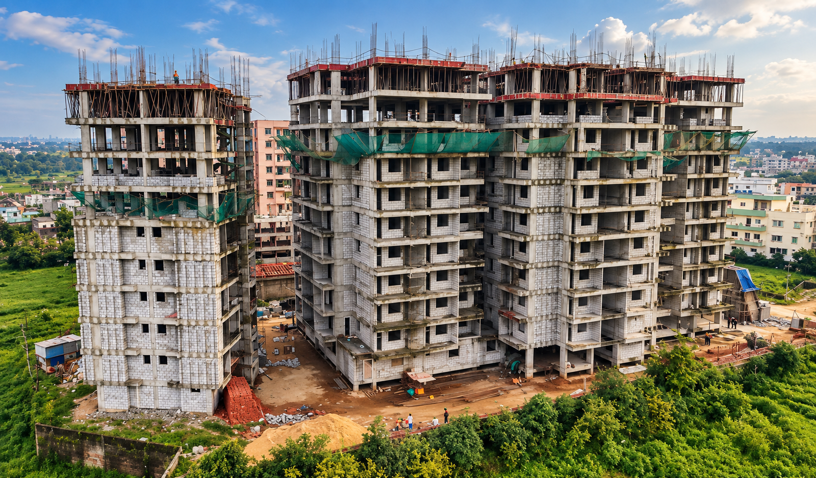 Prahlad Pinnacle architecture in progress